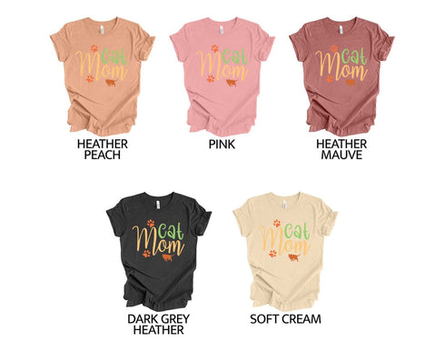 Cat Mom T-shirt, Funny Cat Shirt, Cat Mom Gift, Cat Lover Tee, Sarcastic Shirt, Cute Sassy Shirts, Funny Animal Tee, Cat Mama Shirt